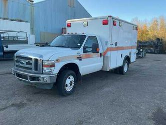 véhicules utilitaires ford f-350 xlt super duty ambulance 2008