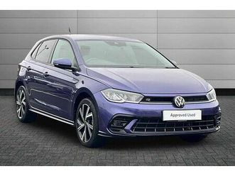 volkswagen polo - 1.0 tsi r-line 5dr - upgraded alloys,rear camera