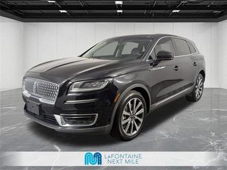 used 2019 lincoln nautilus select