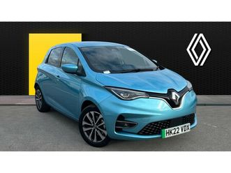 renault zoe 100kw gt line + r135 50kwh rapid charge 5dr auto