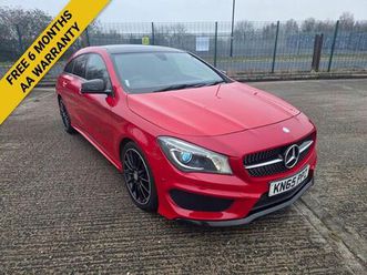 2.1 cla220 cdi amg sport shooting brake 7g-dct euro 6 (start/stop) 5dr