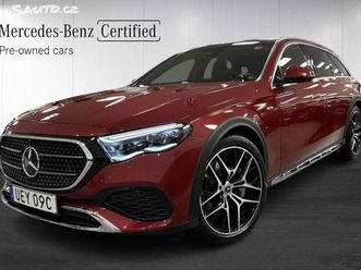mercedes-benz třídy e 300de allterrain ambient tažné