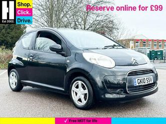 2010 citroen c1 1.0i vtr+ 3dr hatchback petrol manual