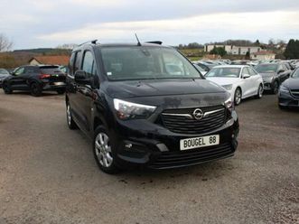 opel combo life cdti 100 cv clim gps 3d caméra usb attelage ja 16 pk assist bluetooth régulateur