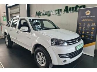 2017 gwm steed 5 2.0 vgt sx double-cab
