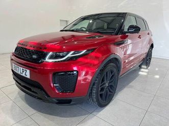 land rover range rover evoque 2.0 td4 hse dynamic lux auto 4wd euro 6 (start/stop) 5dr