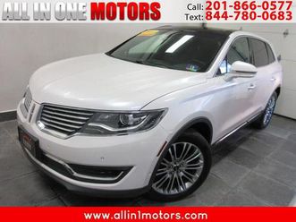 used 2017 lincoln mkx reserve
