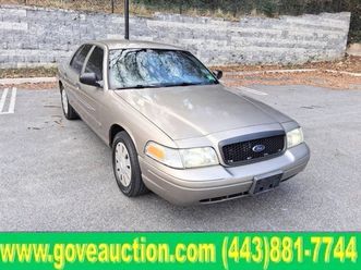 2008 ford crown victoria police interceptor p71 ffv z5 3.27 600 idle hours