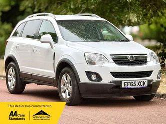 2015 vauxhall antara 2.2 cdti diamond 5dr [2wd] [start stop] hatchback diesel manual