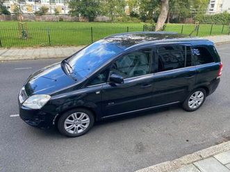 vauxhall, zafira, 2012, 7 seater, mot 11/2026