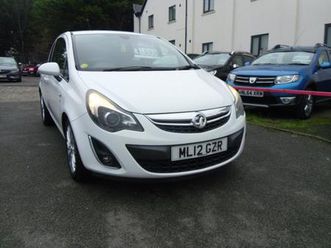 2012 vauxhall corsa 1.7 cdti ecoflex se 3dr hatchback diesel manual