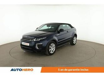 land rover range rover evoque cabriolet 2.0 td4 se dynamic bva 150 ch