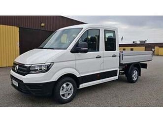 volkswagen crafter 2.0 tdi 4motion dubbelhytt 7sits crew cab chassi flak 2.7m