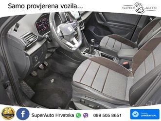 seat tarraco 1.5 tsi xcellence 150 ks, led+acc+gr sjed+kam+park