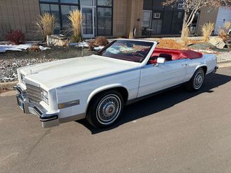 1985 cadillac eldorado biarritz very hard to find convertible eldorado
