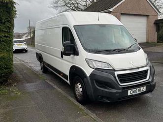 2018 peugeot boxer 2.0 bluehdi h2 professional van 130ps panel van diesel manual