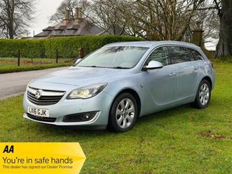vauxhall insignia 1.6 cdti elite nav sports tourer 5dr diesel auto euro 6 (136 p
