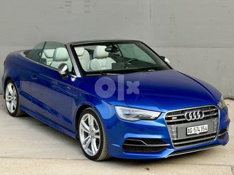 audi s3 8v cabrio 2.0 tfsi 221kw s-tronic quattro 2014