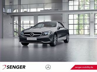 mercedes-benz e 220 d cabriolet avantgarde distronic burmester