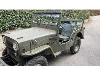 1954 jeep cj3b gris manuel, 3 vitesses conduite à gauche...