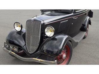 1945 ford model y noir manuel, 3 vitesses conduite à gauc...