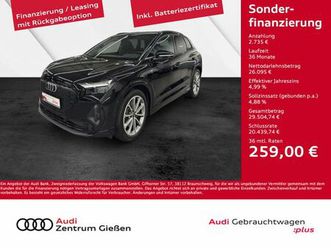 audi q4 e-tron 40 s line black assistenzpaket kamera
