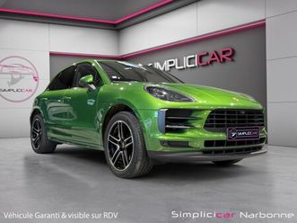 porsche macan s 3.0 354 ch pdk echappement sport suspensions pilotées garantie 12 mois