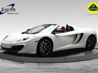 2013 mclaren mp4-12c convertible