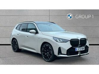 bmw x3 30e xdrive m sport 2.0 5dr