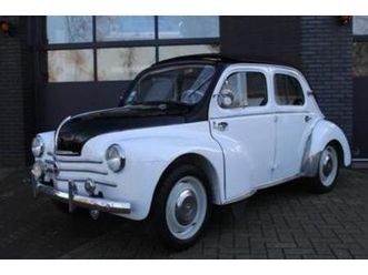 renault 4cv cabriolet gerestaureerd! unieke auto! (bj 1960) — oldtimers — marktplaats