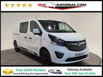 1.6 cdti 2900 biturbo ecotec limited edition nav crew van l2 h1 euro 6 (start/stop) 5dr (6 seat)