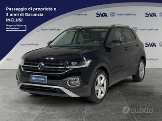 volkswagen t-cross 1.0 tsi 110cv dsg advanced