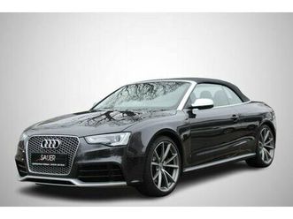 audi rs 5 cabriolet quattro 1. hand audi scheckheft