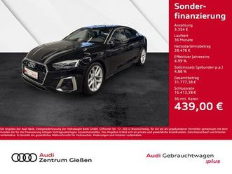 audi a5 sportback 45 tfsi quattro s line kamera navi