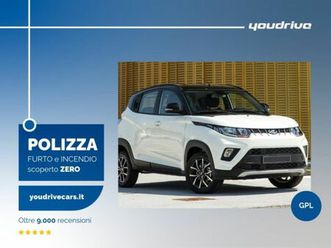 mahindra kuv100 1.2 k8 m-bifuel del 2020 usata a nola