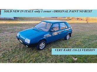 skoda favorit 136 ls sold new in italy ! only 1 owner