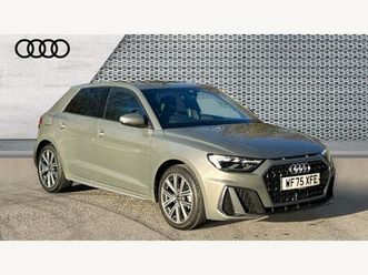 1.0 tfsi 30 s line sportback s tronic euro 6 (start/stop) 5dr