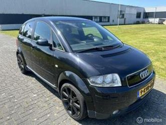 audi a2 1.6 fsi s line / apk / airco / cruise / leder / stoe — audi — marktplaats