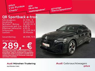 q8 sportback e-tron s line 50 quattro 250 kw