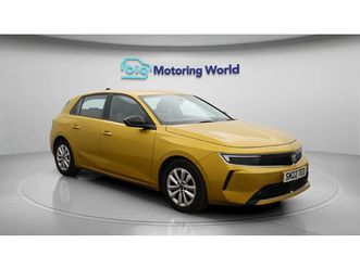vauxhall astra 1.2 turbo design hatchback 5dr petrol manual euro 6 (s/s) (130 ps) apple carplay,adaptive cruise hatchback 2022, 14528 miles, £13700 - 33050387 -