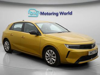 vauxhall astra 1.2 turbo design hatchback 5dr petrol manual euro 6 (s/s) (130 ps) apple carplay,adaptive cruise hatchback 2022, 14528 miles, £13300 - 33050387 -