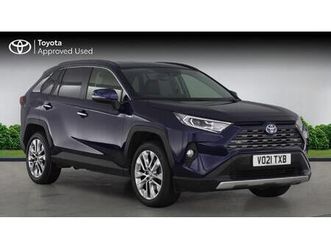 toyota rav4 excel suv's 2.5 vvt-h excel cvt euro 6 (start/stop) 5dr