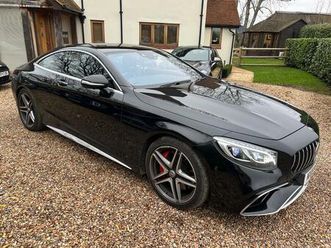 4.0 s63 v8 biturbo amg s spds mct euro 6 (start/stop) 2dr