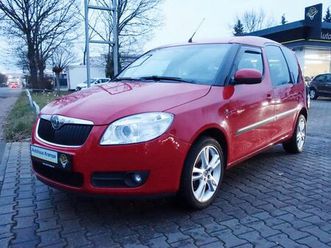 skoda roomster 1,6 comfort klima shz