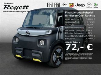 opel rocks-e tekno elektro*panorama*digitales cockpit