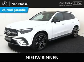 mercedes-benz glc-klasse - 300e 4matic amg line premium/ winterpakket/ distronic/ panorama schuifkanteldak/ 20