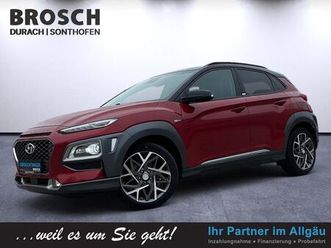 hyundai kona hev premium ahk 2j-garantie leder+hud+nav++