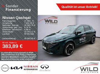 nissan qashqai 1.5 vc-t n-design e-power led 360° navi