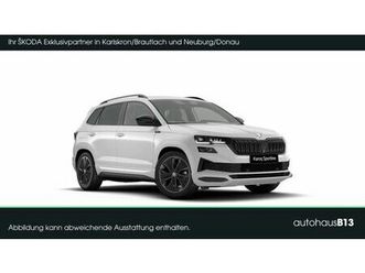 skoda karoq sportline 1,5 tsi pdc+ahk+keyless+klima