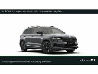 skoda karoq sportline 1,5 tsi pdc+ahk+keyless+klima+sh
